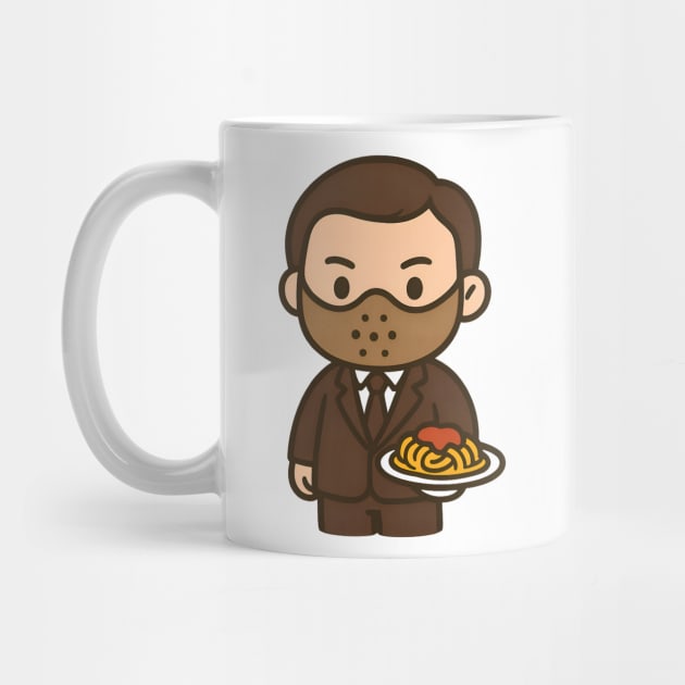 Hannibal Lecter Spaghetti by Demian Stipatio